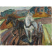 Reproduktion af maleriet Labourage d'automne - Edvard Munch