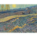 Reproduktion af maleriet Landmand i en mark - Vincent van Gogh