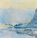 bjergsøer - Guy Rose — visning af kunstværket