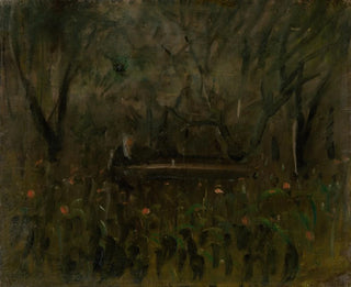 Ladislav Mednynszky - In the Garden at the Table.webp