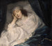 Lady Digby på sit dødsleje - Anthony van Dyck — visning af kunstværket