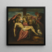 Lamentation - Tintoretto's Cirkel — indrammet kunstværk på væggen