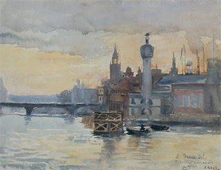 Laure Brouardel - Pavillons en bord de Seine  lexposition de 1900.webp