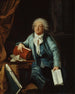 Portrait af Mirabeau 1749-1791 i sit arbejdsrum - Laurent Dabos — visning af kunstværket