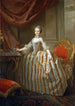 Maria Luisa de Parme 1751-1819, kommende dronning af Spanien - Laurent Pécheux — visning af kunstværket