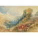 Reproduktion af maleriet Lausanne maleri fra vest - Joseph Mallord William Turner