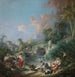Lavandières - François Boucher — visning af kunstværket