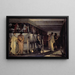 Phidias og Parthenon-frisen - Lawrence Alma-Tadema — indrammet kunstværk på væggen