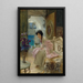 Reproduktion af maleriet Regarder og vente - Lawrence Alma-Tadema