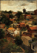 Le Maquis de Montmartre set fra gaden Caulaincourt - Lazar Meyer — visning af kunstværket