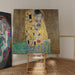 Reproduktion af maleriet Le Baiser - Gustav Klimt
