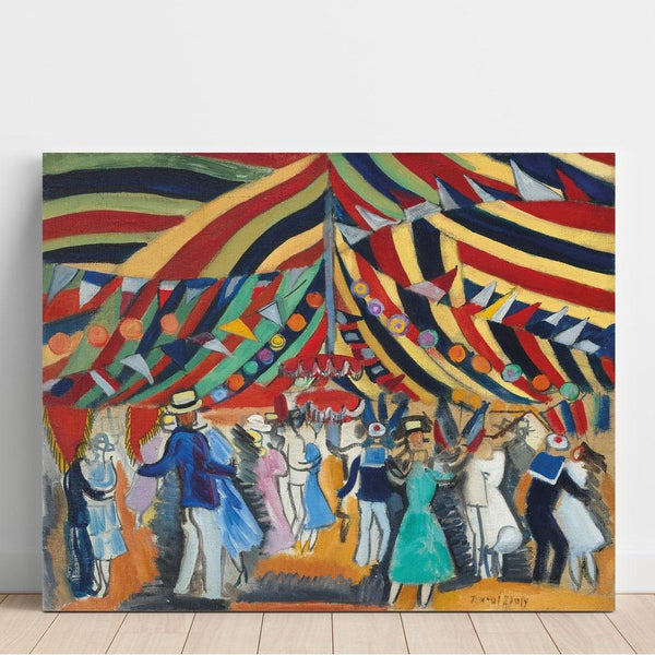 Reproduktion af maleriet Le Bal - Raoul Dufy