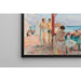 Reproduktion af maleriet Le Bar sur la Plage - Henri Lebasque