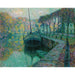 Reproduktion af maleriet Le Bateau De Sel - Henri Le Sidaner