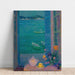 Reproduktion af maleriet Le Bouquet à la Fenêtre, Villefranche-sur-Mer - Henri Le Sidaner