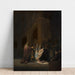 Reproduktion af maleriet Le Cantique de Siméon - Rembrandt van Rijn