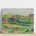 Reproduktion af maleriet Le Châlet De Blanche Pierson À Pourville - Pierre-Auguste Renoir