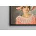 Reproduktion af maleriet Le Chapeau Rose - Henri Lebasque