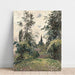 Reproduktion af maleriet af Camille Pissarro - Le Clocher de Bazincourt Maleri
