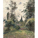 Reproduktion af maleriet af Camille Pissarro - Le Clocher de Bazincourt Maleri