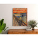 Reproduktion af maleriet Le Cri - Edvard Munch