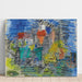 Reproduktion af maleriet Le Dépiquage Bleu - Raoul Dufy
