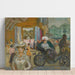 Reproduktion af maleriet Le Fiacre - Pierre Bonnard