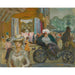 Reproduktion af maleriet Le Fiacre - Pierre Bonnard