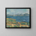 Reproduktion af maleriet Le Golfe de Marseille set fra l'Estaque - Paul Cézanne