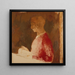 Le Graveur - Odilon Redon — indrammet kunstværk på væggen