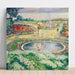Reproduktion af maleriet Le Jardin Fleuri - Henri Lebasque