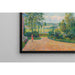 Reproduktion af maleriet af maleriet Le Jardin d'Octave Mirbeau, la Terrasse, Les Damps - Camille Pissarro