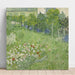 Reproduktion af maleriet Le Jardin de Daubigny - Vincent van Gogh