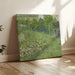 Reproduktion af maleriet Le Jardin de Daubigny - Vincent van Gogh