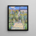 Reproduktion af maleriet af Claude Monet - Le Jardin de Monet à Vétheuil | Maleri