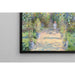 Reproduktion af maleriet af Claude Monet - Le Jardin de Monet à Vétheuil | Maleri
