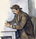 Le Joueur de cartes - Paul Cézanne — visning af kunstværket