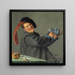 Le Joyeux Buveur - Judith Leyster — indrammet kunstværk på væggen
