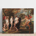 Reproduktion af maleriet Le Jugement de Paris - Efterfølger af Peter Paul Rubens