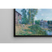Reproduktion af maleriet Le Loing i Moret, om Sommeren - Alfred Sisley