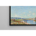 Reproduktion af maleriet Le Loing ved Saint-Mammès (1884) - Alfred Sisley