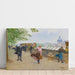 Reproduktion af maleriet Le Long de la Seine - Jean Béraud