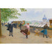 Reproduktion af maleriet Le Long de la Seine - Jean Béraud