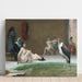 Reproduktion af maleriet Le Marabout dans le bain du Harem - Jean-Léon Gérôme