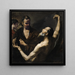 Martyrdom of Saint Barthélemy - Jusepe de Ribera — indrammet kunstværk på væggen
