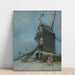 Reproduktion af maleriet Le Moulin de la Galette - Vincent van Gogh