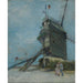 Reproduktion af maleriet Le Moulin de la Galette - Vincent van Gogh