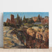 Reproduktion af maleriet Le Palatin à Rome - Edward Theodore Compton
