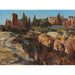 Reproduktion af maleriet Le Palatin à Rome - Edward Theodore Compton
