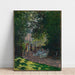 Reproduktion af maleriet Le Parc Monceau - Claude Monet